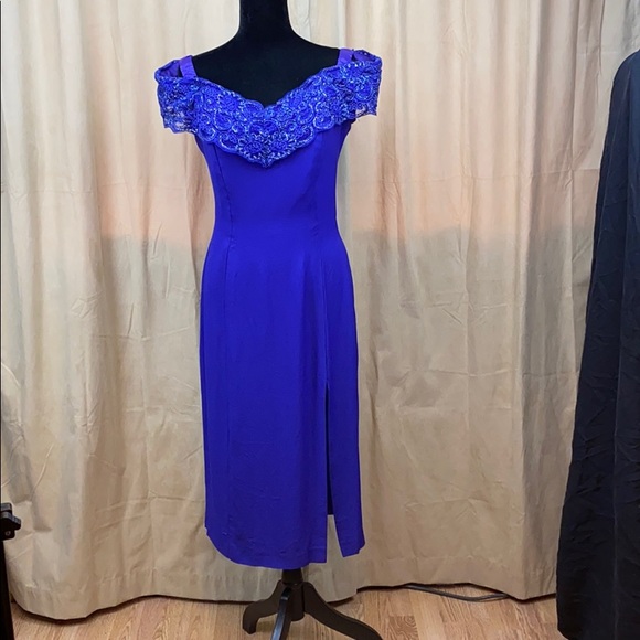 Bari Jay Dresses & Skirts - GUC Blue Cocktail Dress
